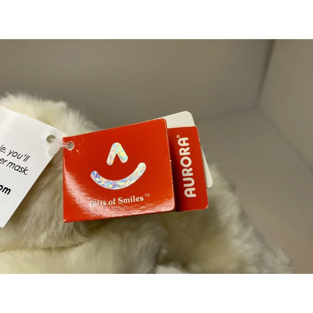 Aurora Polar Bear Plush Stuffed Animal Toy Size 8